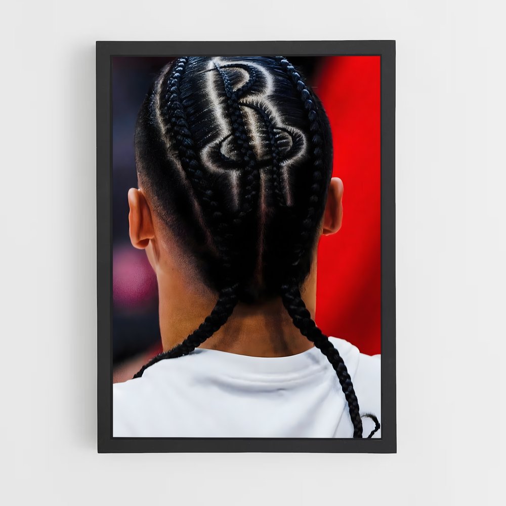 Poster Houston Vibes – affiche Basketball (vue 2)